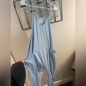 Light Blue Hot Shot Onesie PERFECT Condition!! Worn only once!!!